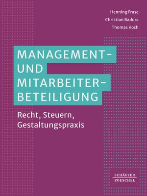 cover image of Management- und Mitarbeiterbeteiligung